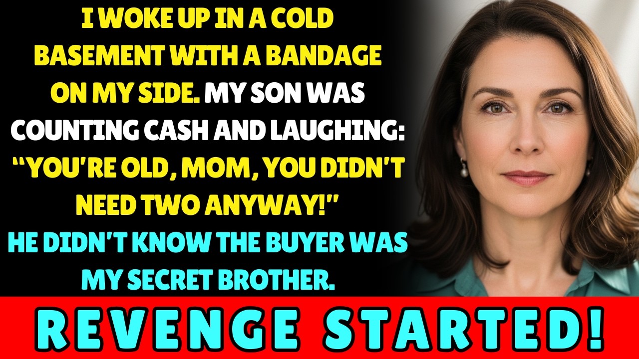 My son drugged my tea to sign the surgery papers—I woke up and found he sold my kidney.