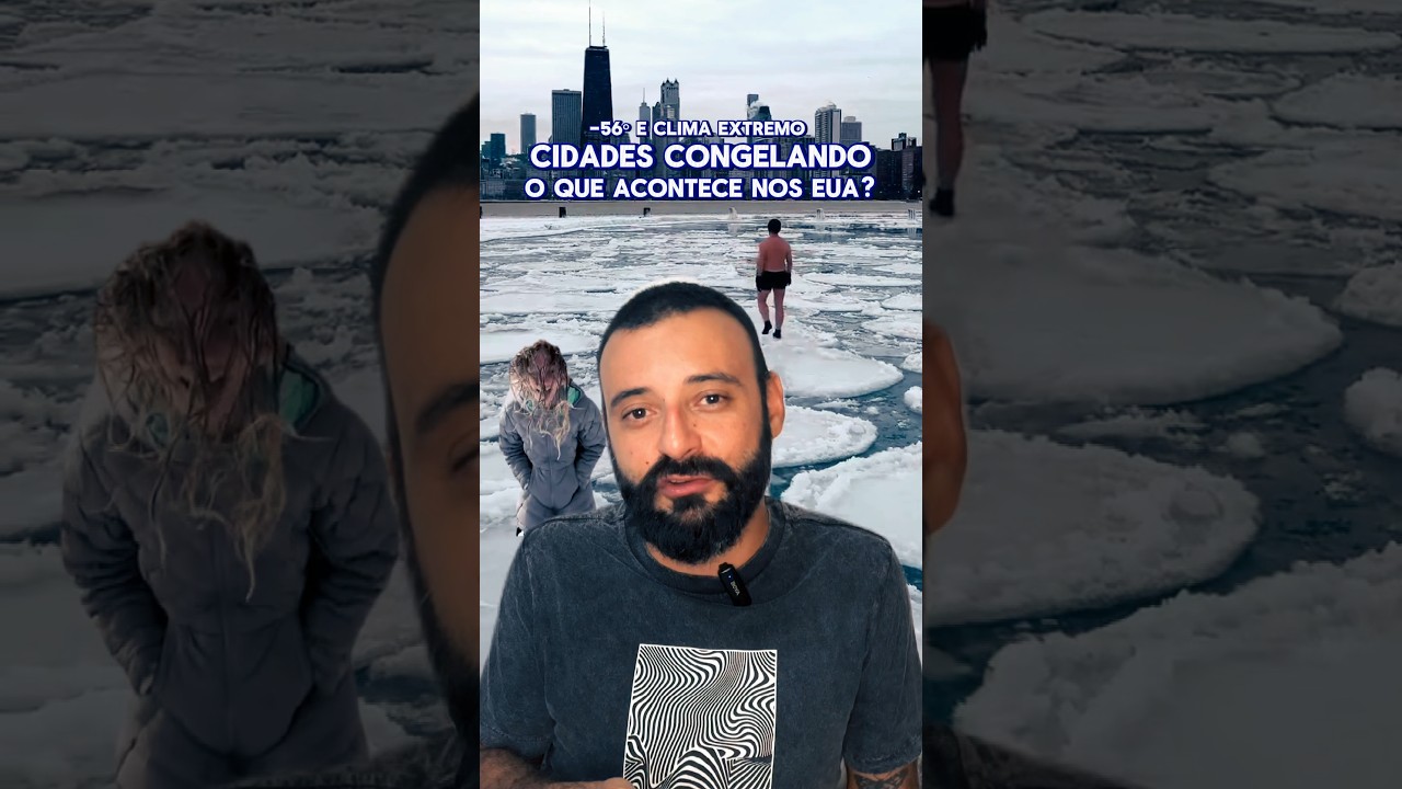 Cidades inteiras est&atilde;o congelando nos EUA. O que est&aacute; acontecendo?