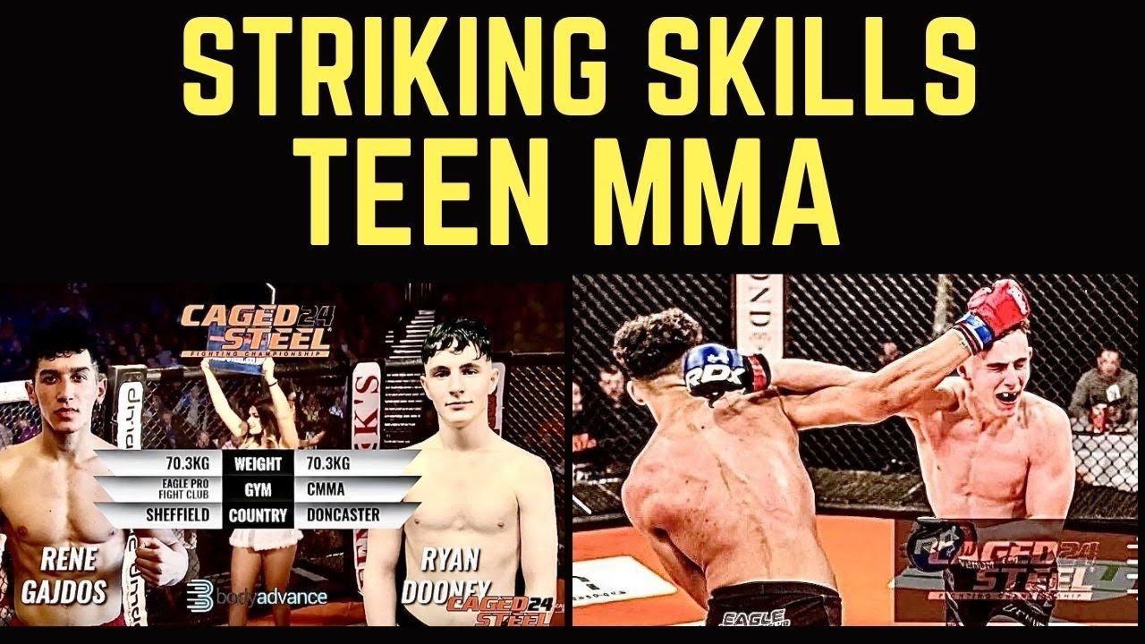 TEEN MMA - RENE GAJDOS  V  RYAN DOONEY. CAGED STEEL