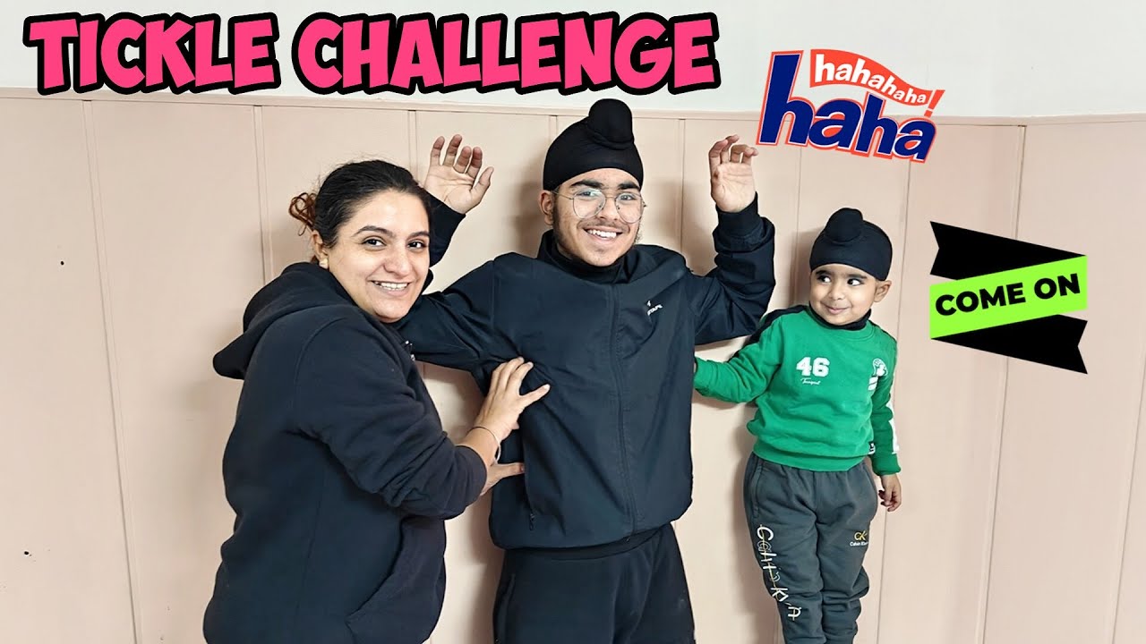Tickle Challenge | Gudgudi Challenge Vlog | Teg and Fateh Vlogs