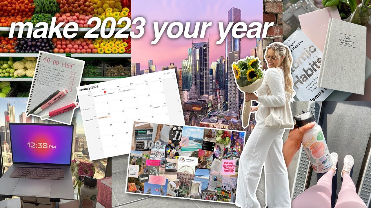 GETTING MY LIFE TOGETHER FOR 2023 (& how you can too!) | reset routine, vision board, goals, etc!