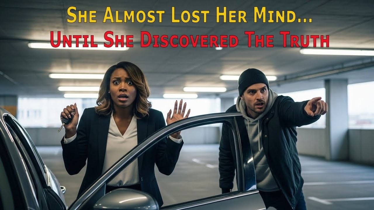 She was on her way to the meeting about Her husband’s inheritance  As She got into her car, a home