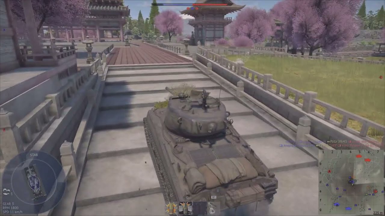 War Thunder - American M4A3E2 (76) W in Japan