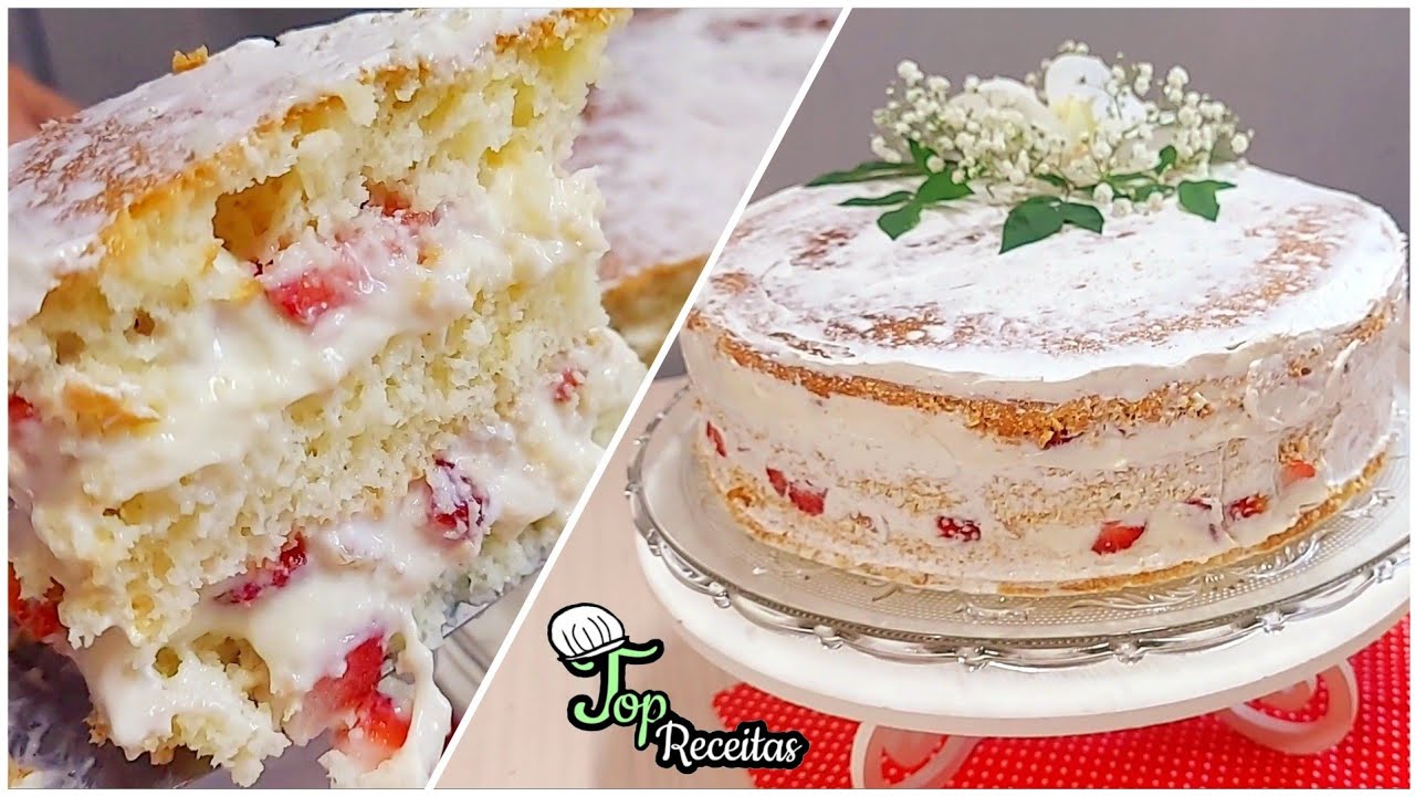 BOLO DE ANIVERSÁRIO SIMPLES FÁCIL E MUITO GOSTOSO - Igual os bolos de Vó  - Perfeito para Iniciantes