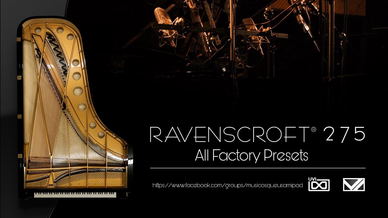 App Ravenscroft 275 Factory Presets HQ (iPad5 - Z&eacute; Os&oacute;rio)