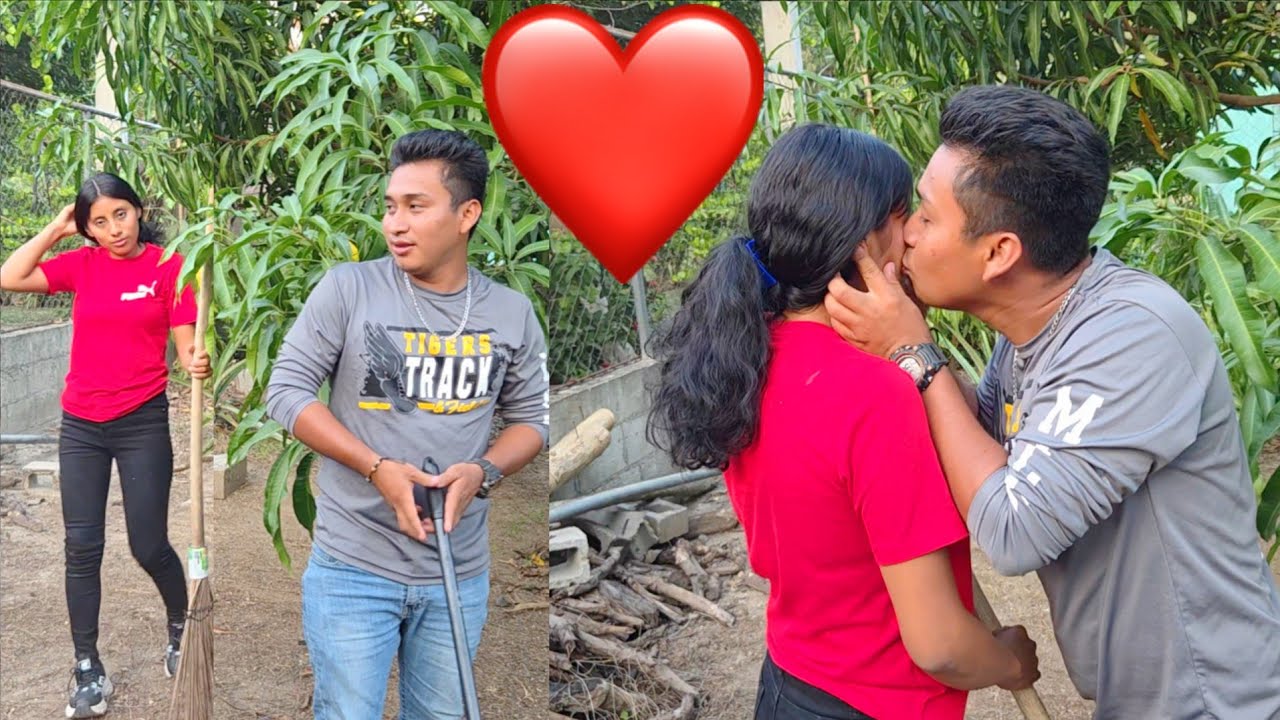 Guicho le roba un Beso a Norma con los ojos cerrados❤️