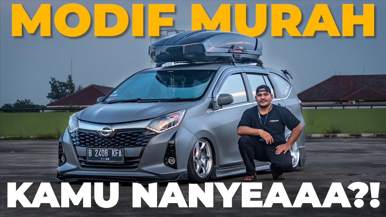 Review Modifikasi AIR SUSPENTION Daihatsu Sigra | Inspirasi Modif Toyota Calya