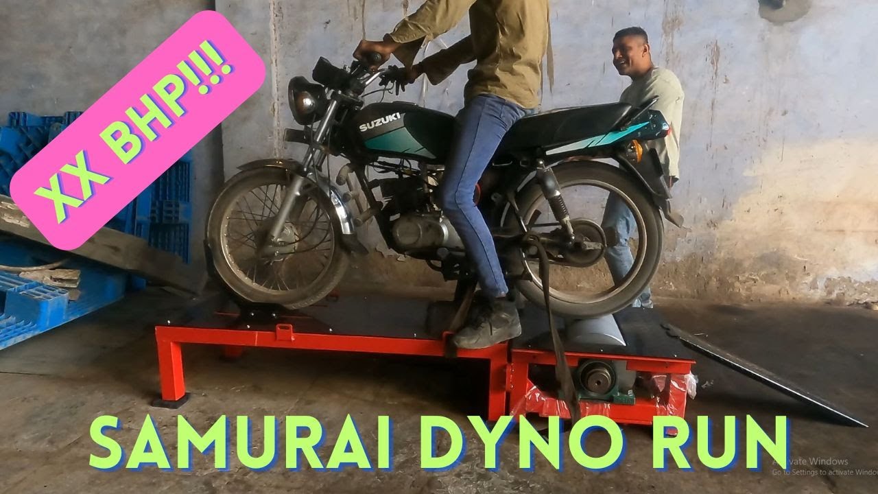 ACTIVA 6G + MAX100 + SUZUKI SAMURAI | DYNO RUN