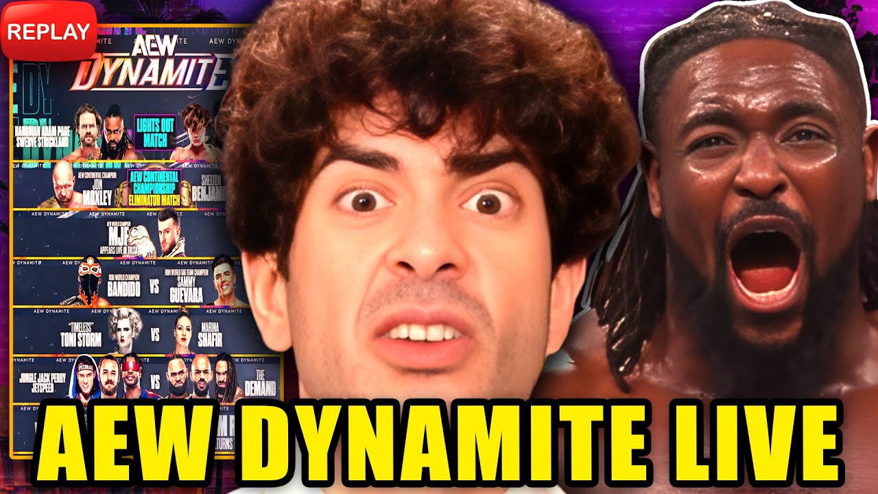 PWT #214 🔴 Tony Khan RESPONDS To William Regal + Oba Femi VACATES NXT Title! AEW DYNAMITE LIVE!