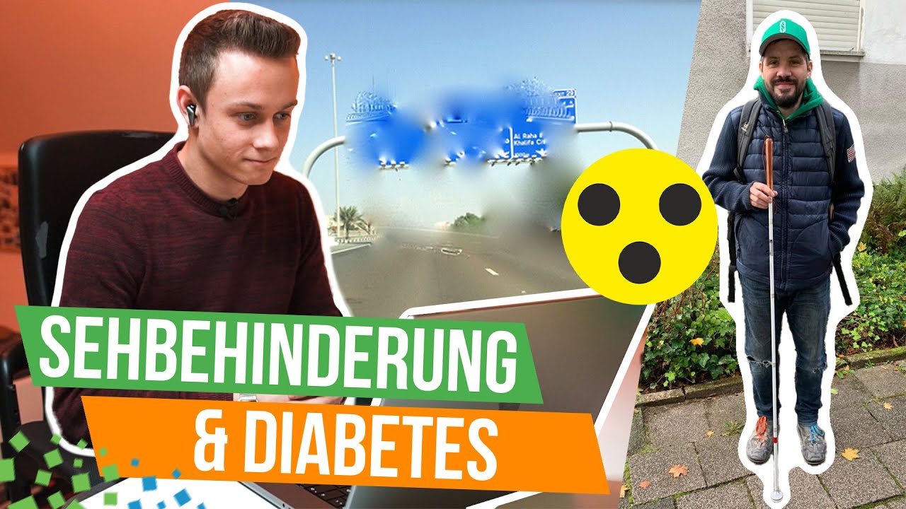 Wie ist ein Leben mit Diabetes & einer Sehbehinderung/Blindheit? - Gespr&auml;ch mit Thomas Weber