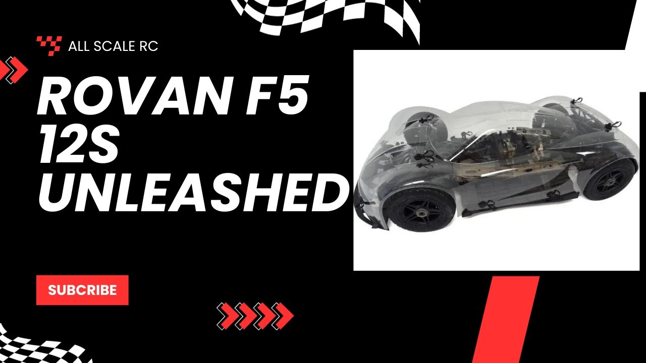 ROVAN F5 12S Giant 5th scale RC CAR