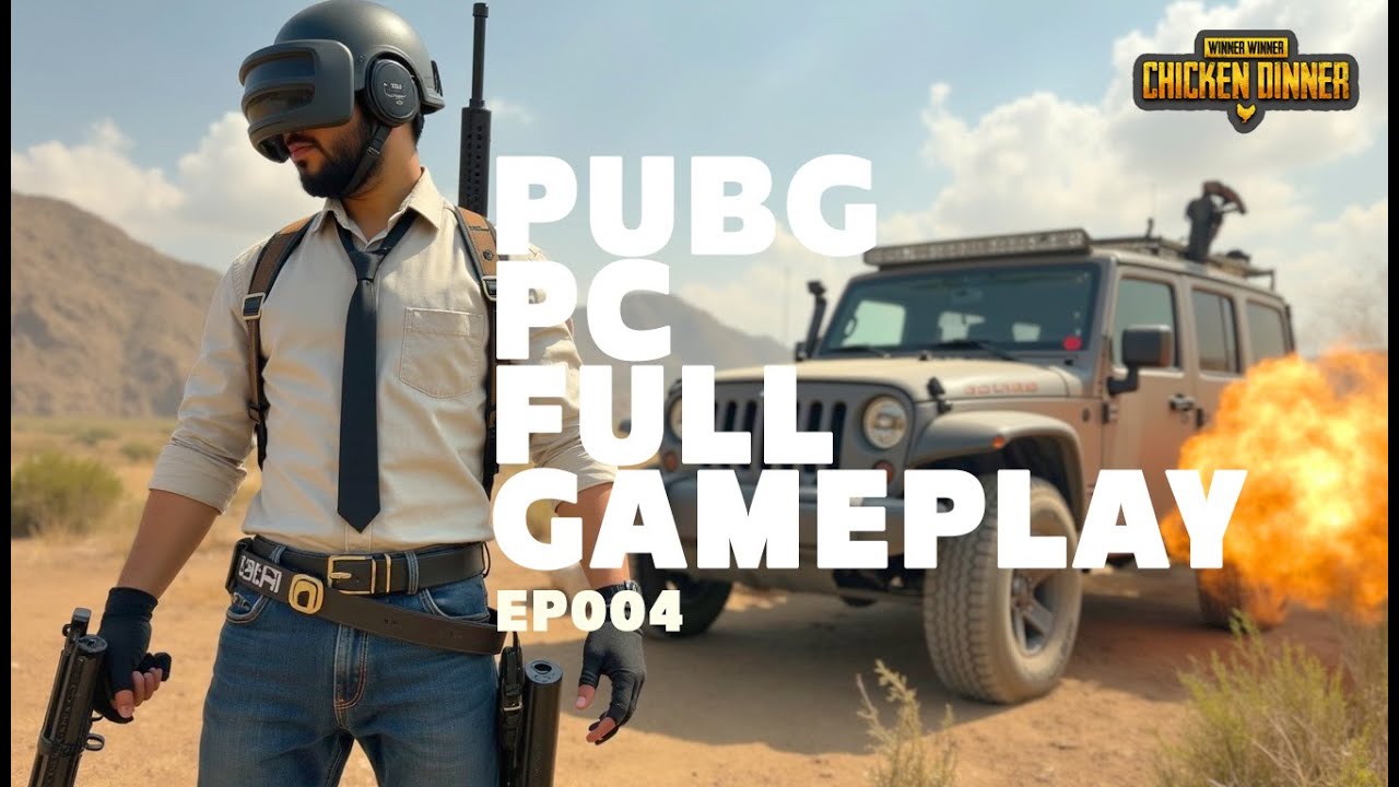 PUBG PC | EP 004 | CASUAL MODE | FULL GAME | CHICKEN DINNER | VIVEKXGAMES | #notprogamer