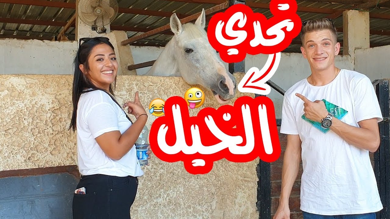 تجربة ركوب الخيل مع شادي وهيا.. شوفوا شو صار !!😂🐴