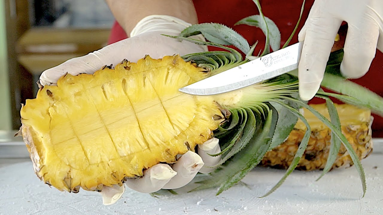 How to Make PINEAPPLE Ice cream rolls?