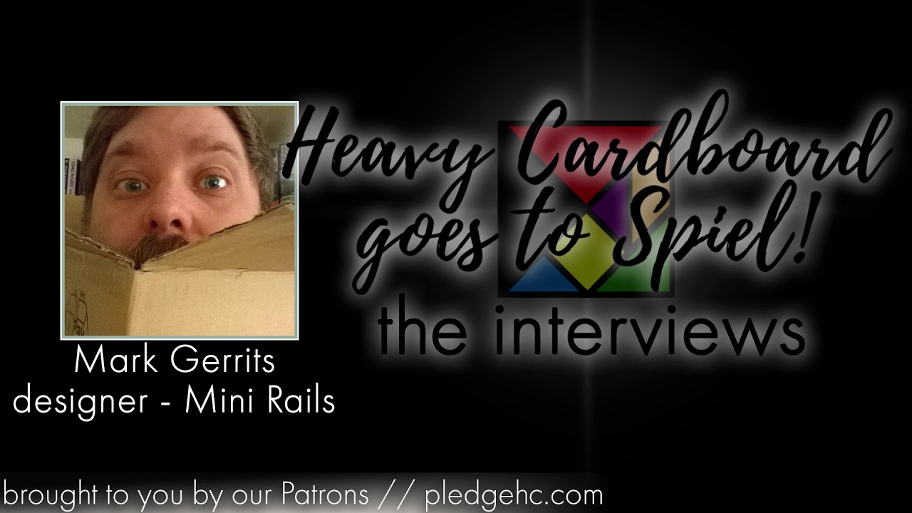 Heavy Cardboard - 2017 Essen Interviews - Mark Gerrits