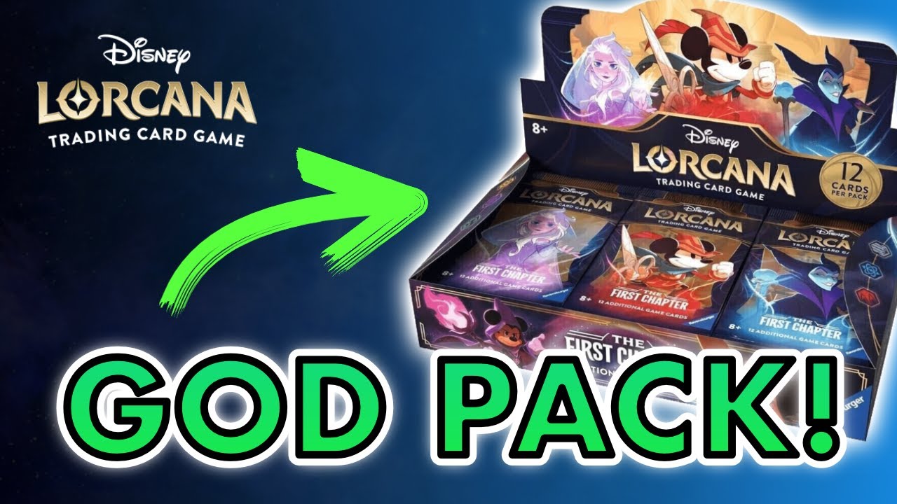 Disney Lorcana - Display Unboxing mit einem GOD PACK?!