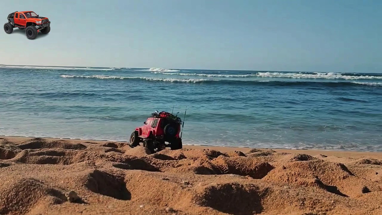 Mud, Power, and Grit: Red RC Car Takes Off-Road to the Extreme,Rc RED 2