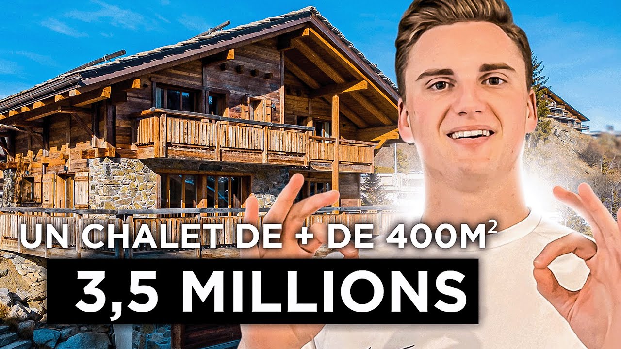 Je vous fais une visite privée du chalet « les cimes » en Suisse
