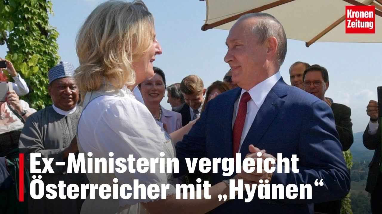 Ex-Ministerin vergleicht Österreicher mit „Hyänen“ | krone.tv NEWS
