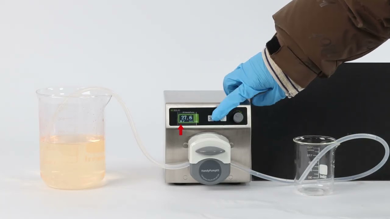 How to Use a Variable-Speed Single-Channel Peristaltic Pump？