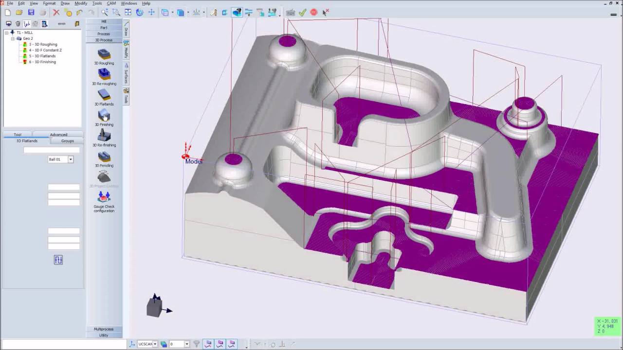 Fikus Visualcam 3D Mill