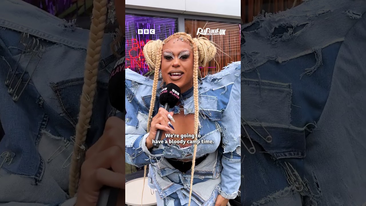 Drag Race UK queens at Tower Bridge