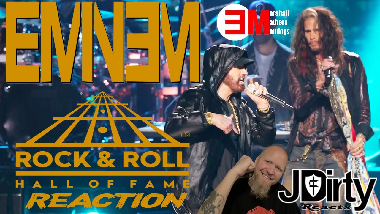 Marshall Mathers Mondays | Eminem Rock and Roll Hall of Fame SO DOPE!!!! Reaction