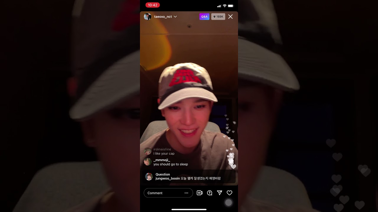 Taeyong Instagram Live 122921 