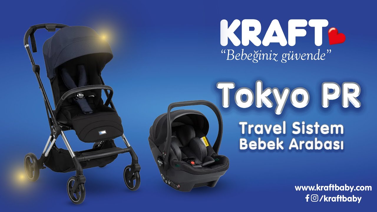 Kraft Tokyo PR Travel Sistem Bebek Arabası