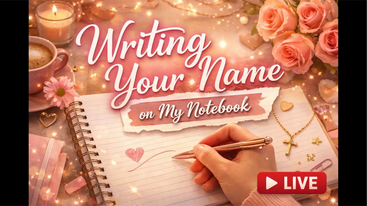 Writing ✍️ your name in my notebook 📒 💕#shorts #viral #livestream