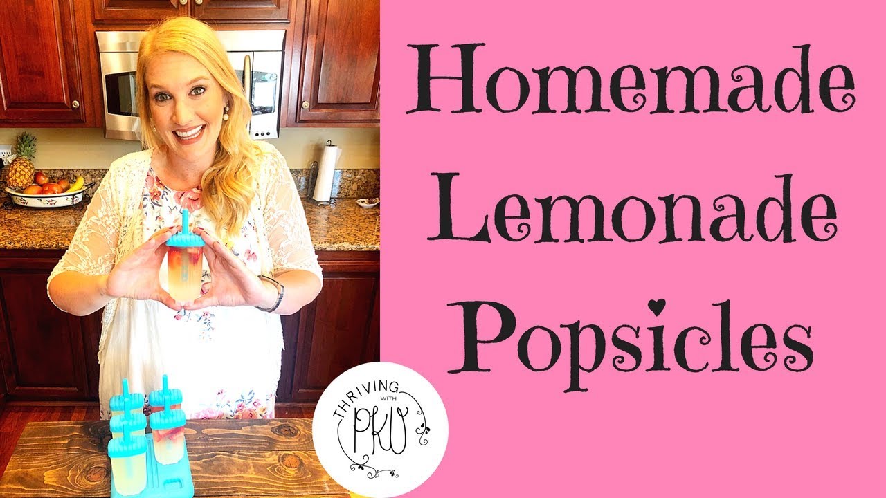 Homemade Popsicles | A Frozen Treat for the PKU Diet