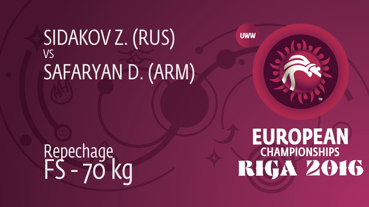 Repechage:  Zaurbek SIDAKOV (RUS) df. Devid SAFARYAN (ARM), 9-4