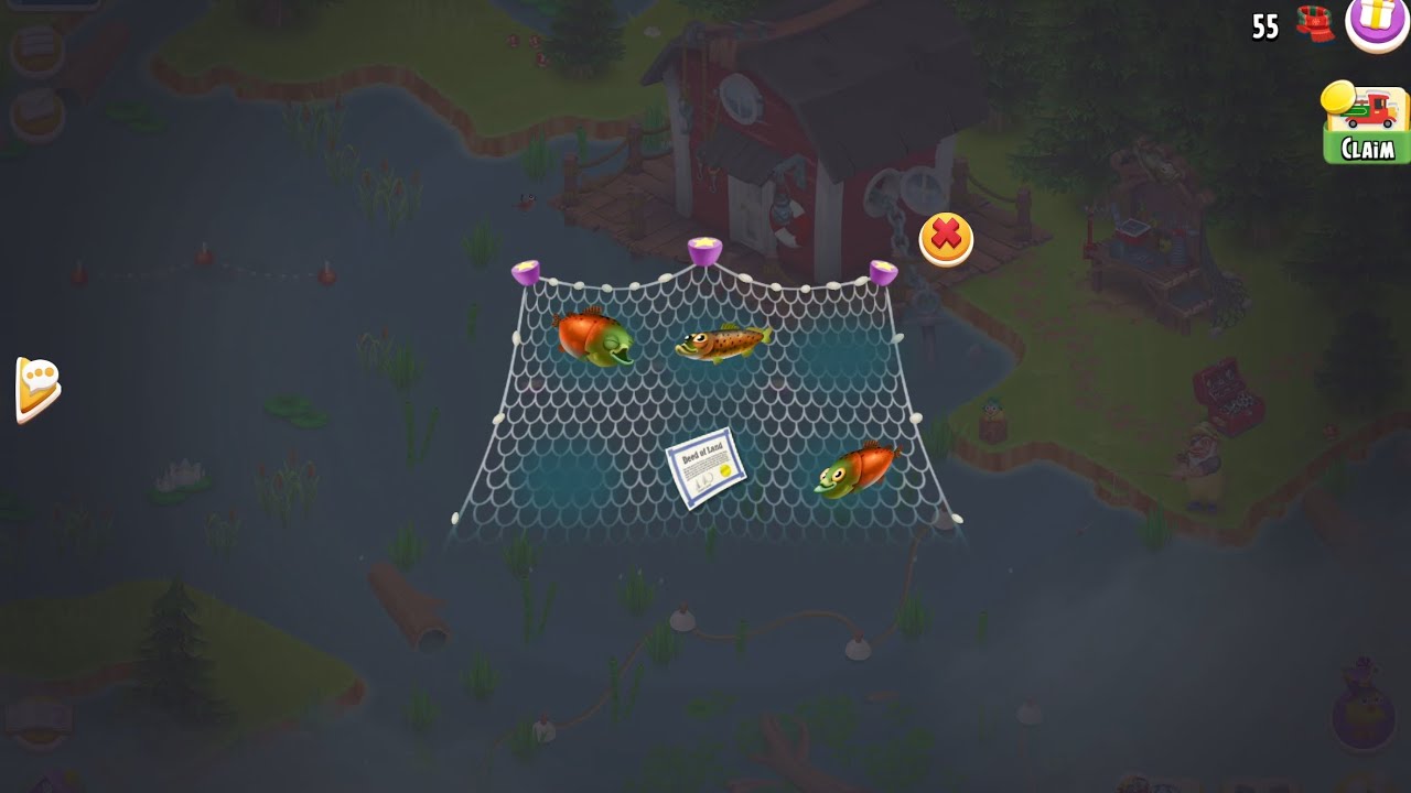 Hay Day road to level 100, look at my catch 😃 