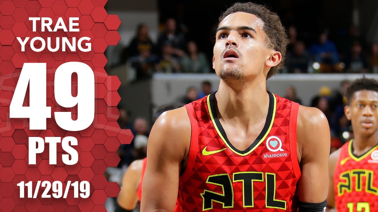Trae Young ties career high with 49 points in Hawks vs. Pacers | 2019-20 NBA Highlights