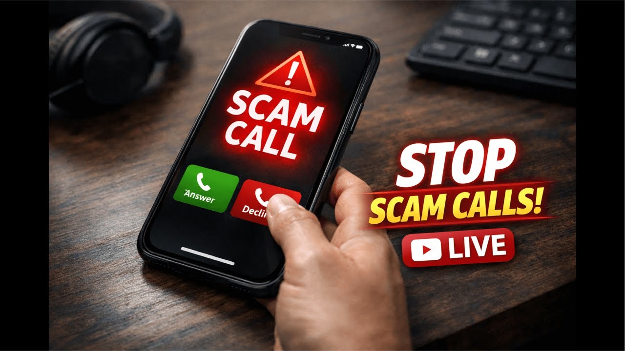 Watch This to Stop Scam Calls!!📲⛔️📲