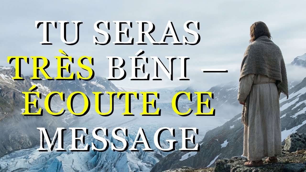 Dieu te dit aujourd’hui, si tu écoutes ce message en entier, tu seras grandement béni | Dieu Est Bon