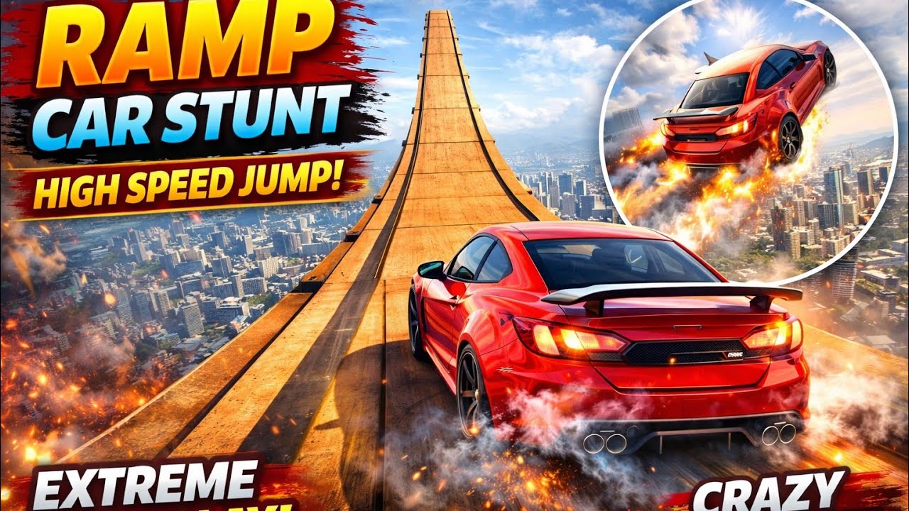 Ramp Par Car Chalayi Aur Ye Ho Gaya 😱