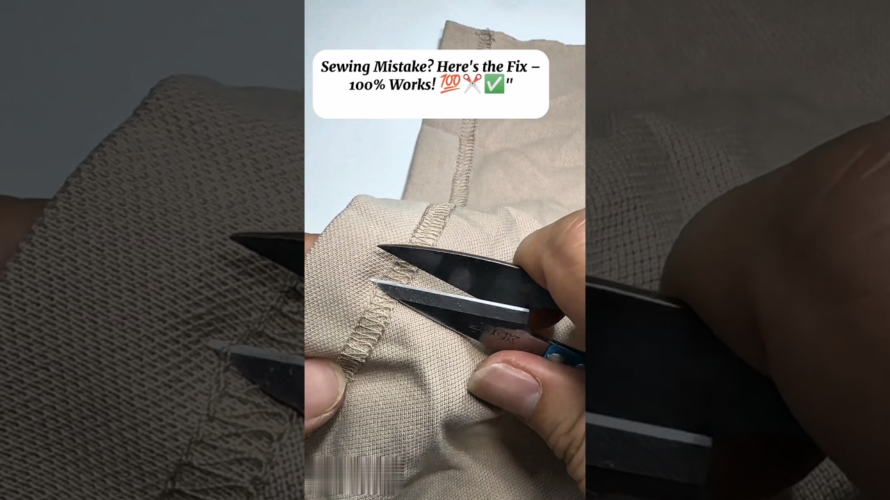 How to remove stitches from clothing| 