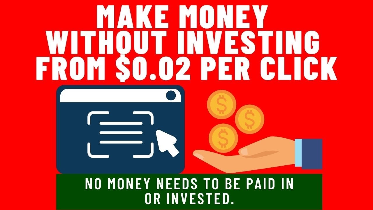 MAKE MONEY WITHOUT INVESTING | GET PAID FOR SURFING THE INTERNET