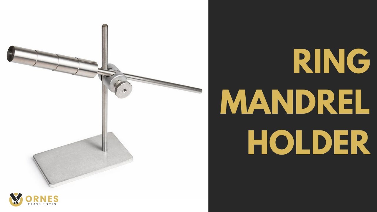 Ring mandrel holder made of stainless steel | #lampwork tool | Tutorial