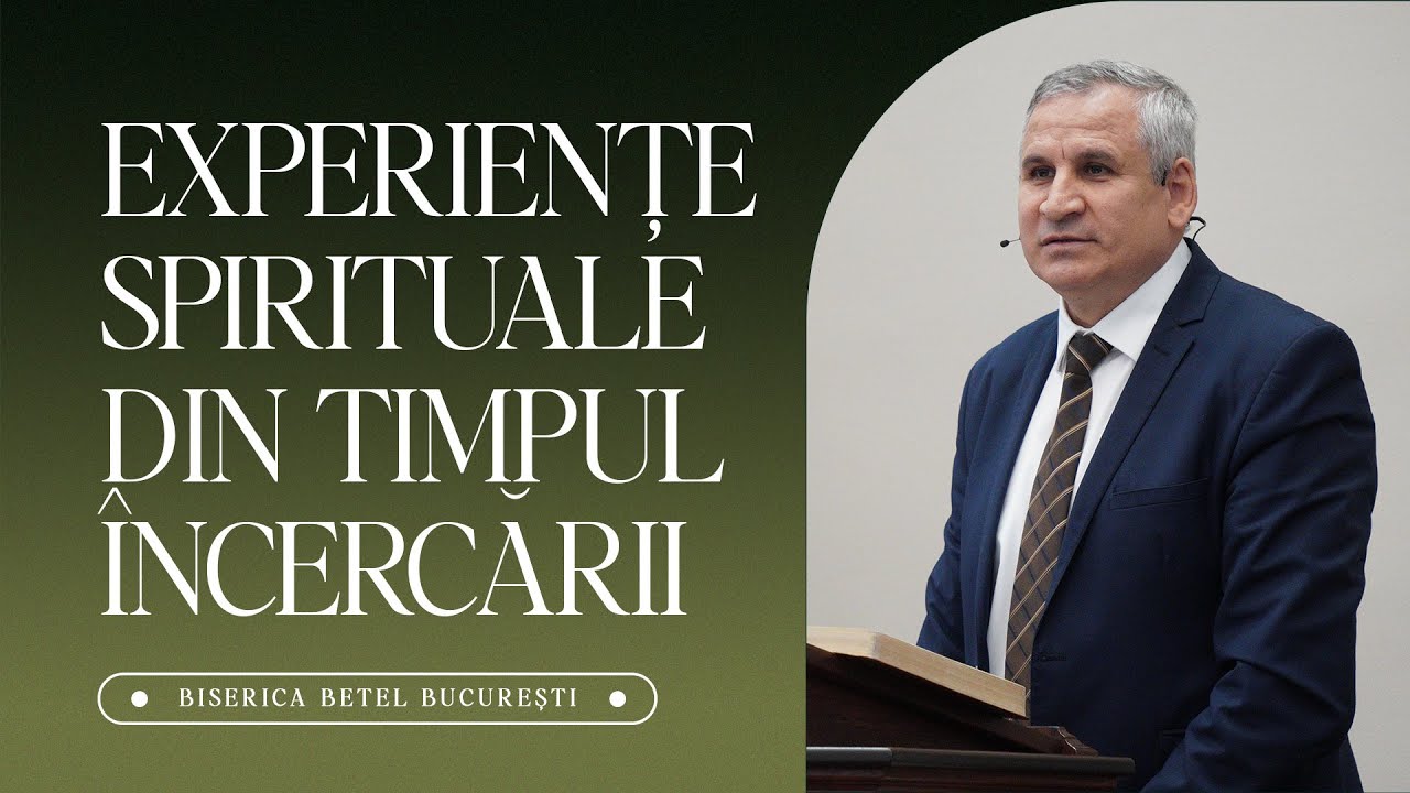 Ștefan Ivan - Experiențe spirituale din timpul &icirc;ncercării | 16 Noiembrie 2025 | Biserica Betel