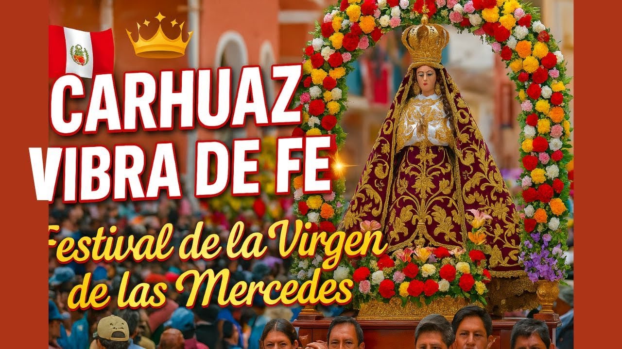 Carhuaz en Fiesta: &iexcl;No Vas a Creer C&oacute;mo Celebran a su Virgen! 🎥🎶