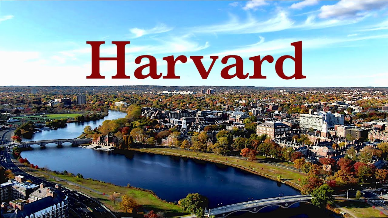 Harvard and Charles River Drone Footage, Fall of 2019 | 4K Ultra HD