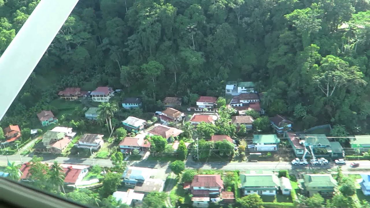 Flying over Golfo Dulce