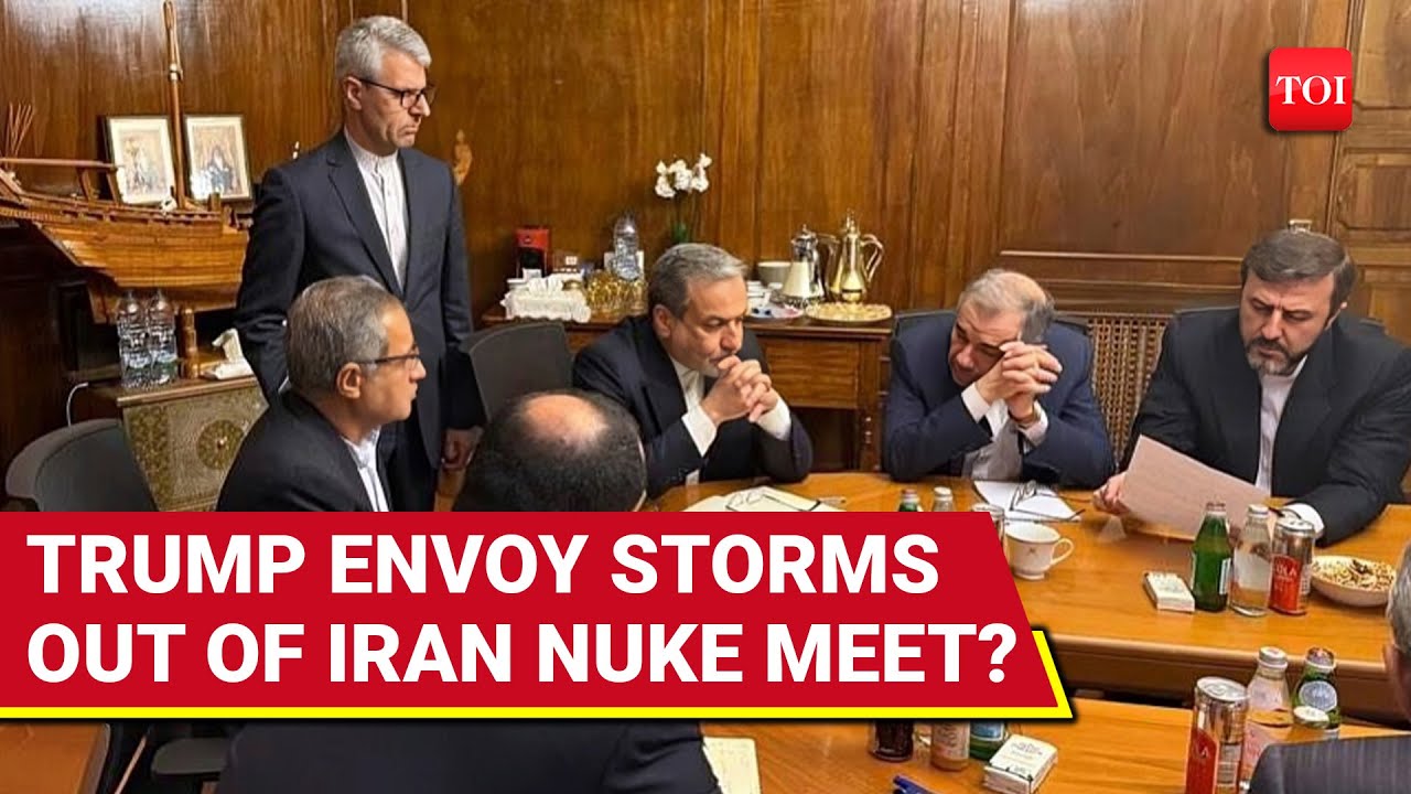 Diplomats From Iran & U.S. Clash In Rome? Trump Envoy 'Storms Out' Of Nuclear Meeting | Details
