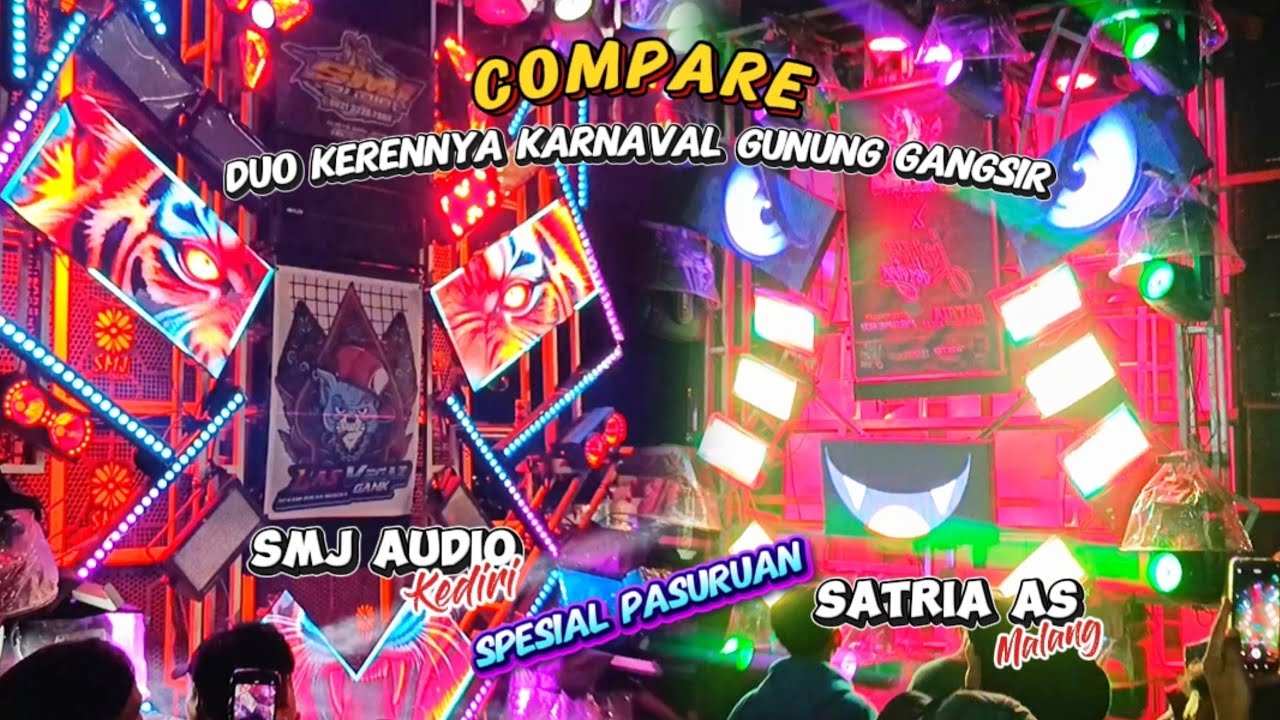 Pasuruan BERGETAR! Duo Andalan SMJ Audio X SATRIA AS Audio Tampil Sangar Memanjakan Mata & Telinga