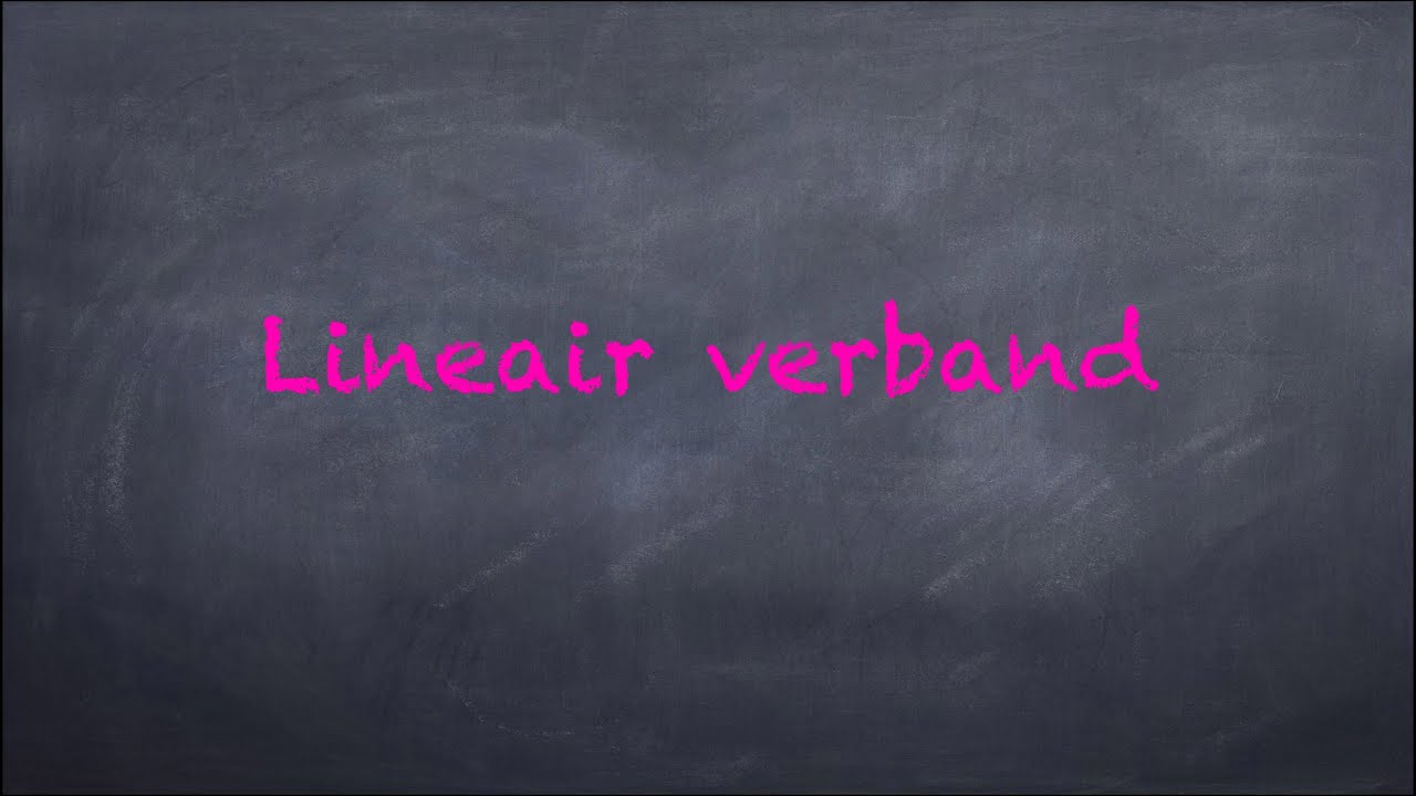 Lineair verband