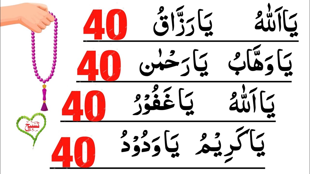 ya allah ya razzaq | ya wahabu wazifa | ya allah ya ghaffar | ya karim | zikir ya allah ya razzaq