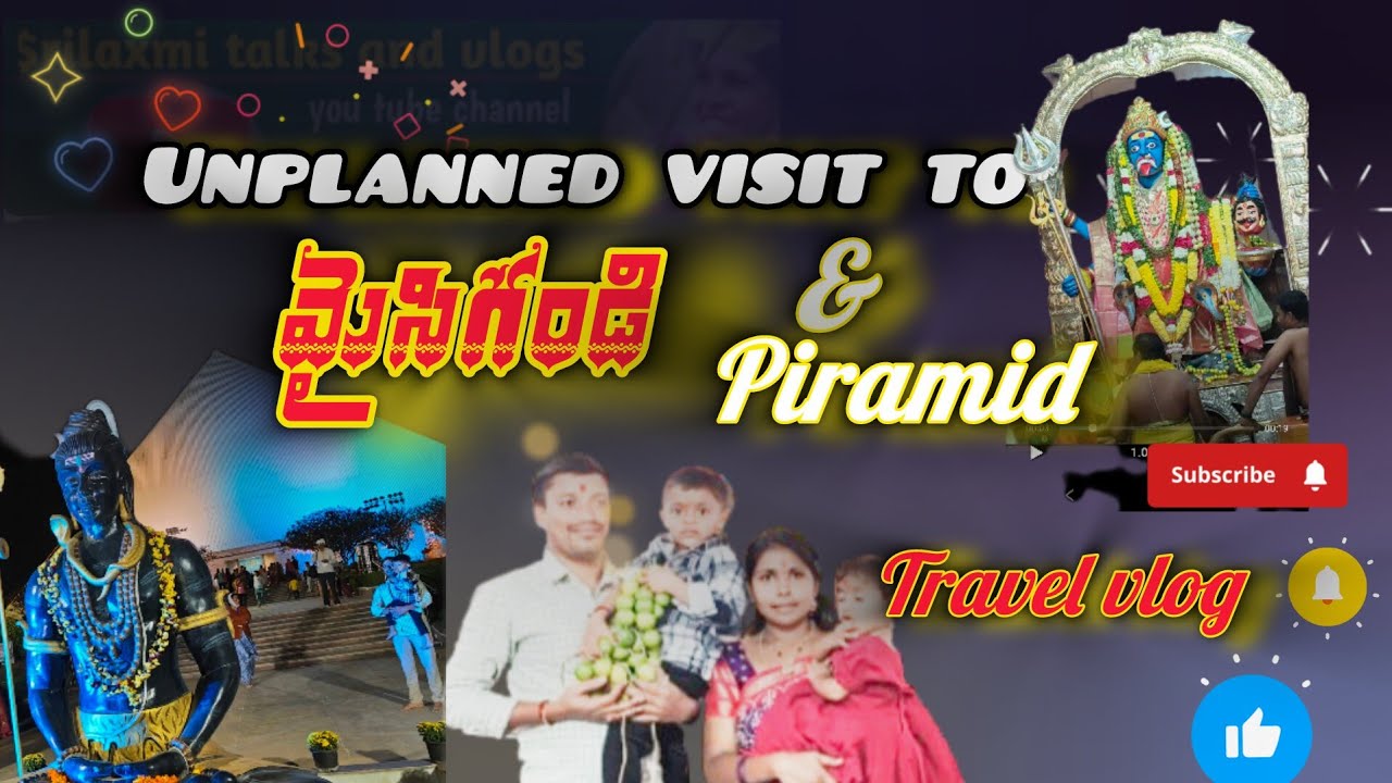 Unplanned travel vlog to kadtal maisigandi and kadthal maha piramid