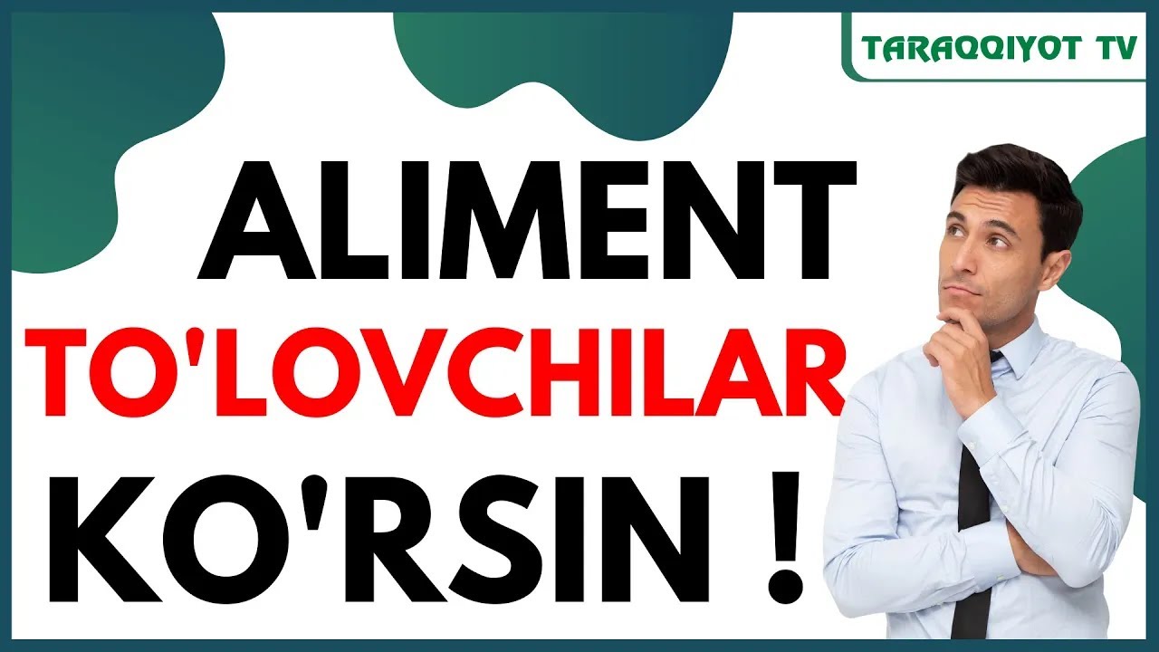 ALIMENT TO'LOVCHINING CHET ELGA CHIQISH HUQUQI CHEKLANGANMI